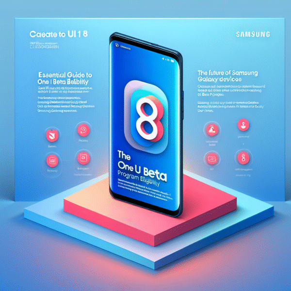 Samsung Galaxy Devices: Essential Guide to One UI 8 Beta Program Eligibility