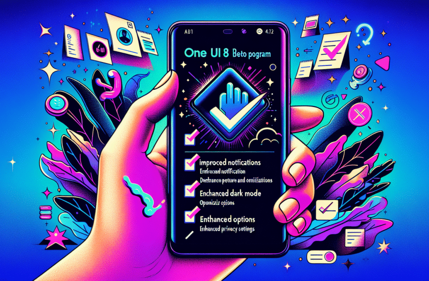 Samsung Galaxy One UI 8 Beta Program Guide: Device Eligibility and Feature Expectations